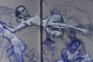 Les Caison III figure drawing